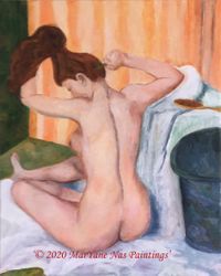 Naked ala Degas